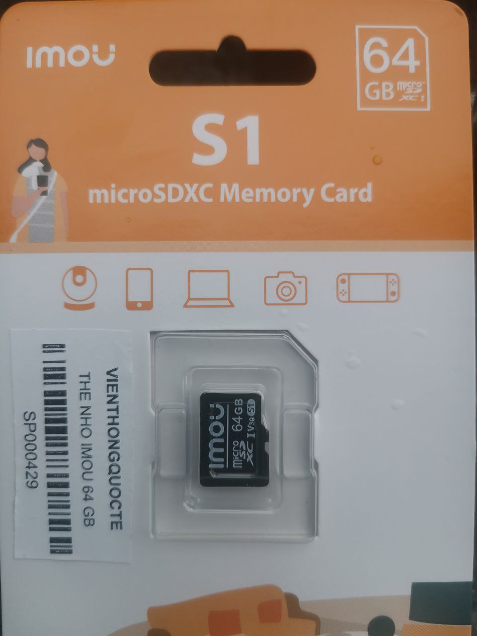 THẺ NHỚ IMOU 64GB